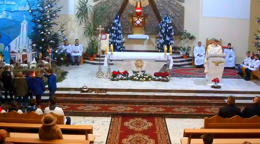 Msza święta w Skołyszynie